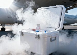 usos del hielo seco en investigación biomédica y farmacéutica