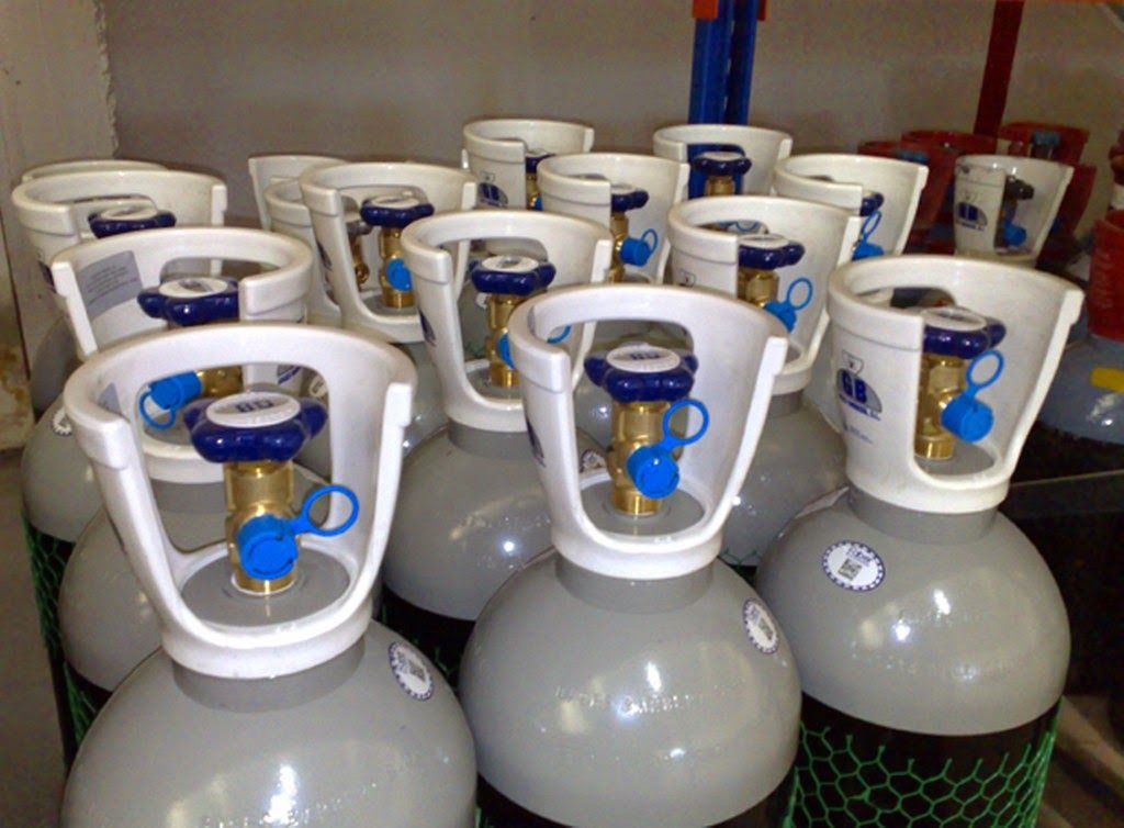 Distribuidor de bombonas de CO2
