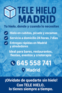 hielo urgente a domicilio todos los dias