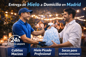 Hielo para fiestas