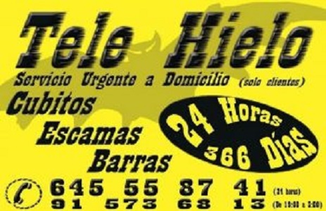 Entrega urgente de hielo a domicilio