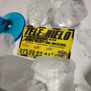 hielo para fiesta privada madrid
